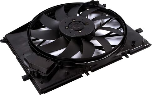 Electric Cooling Fan Assembly Fit for W220 C215 R230 CL600 S350 S430 S500 S600 SL600 CL55 CL65 S55 S65 SL63 SL55 SL65 AMG 2001-2012 Replace# 2205000293 2205000193 in Kuwait