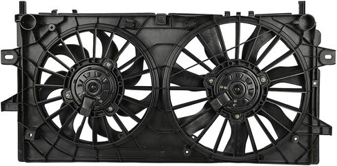 621-430 Radiator Cooling Fan Assembly for 2008-2009 for Buick Allure Lacrosse,2006-2013 for Chevry Impala,2005-2008 for Pontiac Grand Prix,Replace# 674-00942 GM3115188 in Kuwait