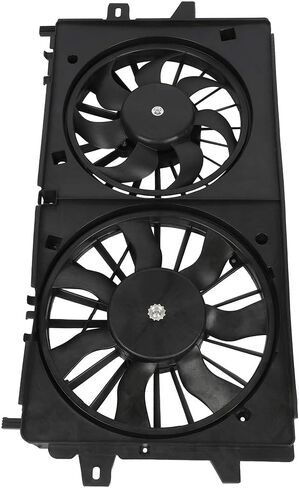 621-430 Radiator Cooling Fan Assembly for 2008-2009 for Buick Allure Lacrosse,2006-2013 for Chevry Impala,2005-2008 for Pontiac Grand Prix,Replace# 674-00942 GM3115188 in Kuwait