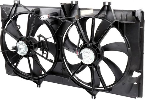 Radiator Cooling Fans Replacement for 2012-2017 for Toyota Camry 2.5L 163610V090 163610V100 163610V420 163610V430 163630H010 163630V130 167110V100,621-014, 621014 in Saudi Arabia