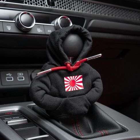 غطاء مقبض ناقل الحركة من Billetworkz، وغطاء رأس Mini Gear Shift، وRising Sun in Kuwait