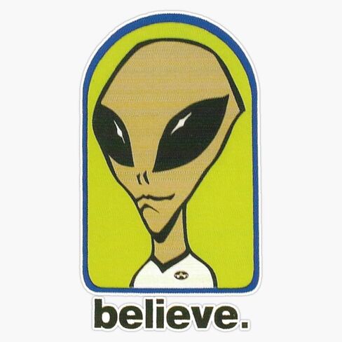 Alien Workshop Retro Skateboard T Shirt Design Sticker Bumper Sticker Vinyl Decal 5" in Kuwait