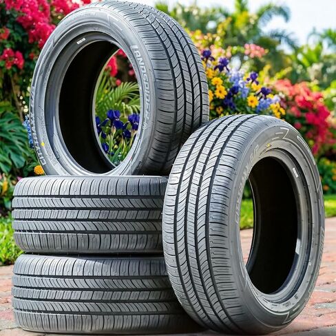 Set of 4 (FOUR) Landspider Citytraxx G/P All-Season Passenger Car Performance Radial Tires-195/65R15 195/65/15 195/65-15 91H Load Range SL 4-Ply BSW Black Side Wall UTQG 560AA in Kuwait