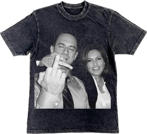 Bellelement Vintage Drama TV Character T-Shirt Funny Personalized Graphic T Shirt in Kuwait