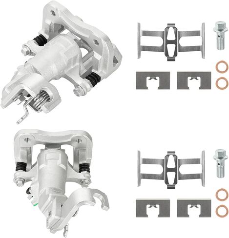 Rear Disc Brake Calipers for Honda Accord 1998 1999 2000 2001 2002 2003 2004 2005 2006 2007, Acura TSX 2004-2008, Rear Brake Caliper Driver and Passenger Side with Bracket, 19B2068 19B2069, 2PC in Saudi Arabia