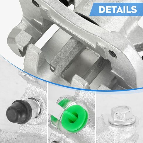 Rear Disc Brake Calipers for Honda Accord 1998 1999 2000 2001 2002 2003 2004 2005 2006 2007, Acura TSX 2004-2008, Rear Brake Caliper Driver and Passenger Side with Bracket, 19B2068 19B2069, 2PC in Saudi Arabia