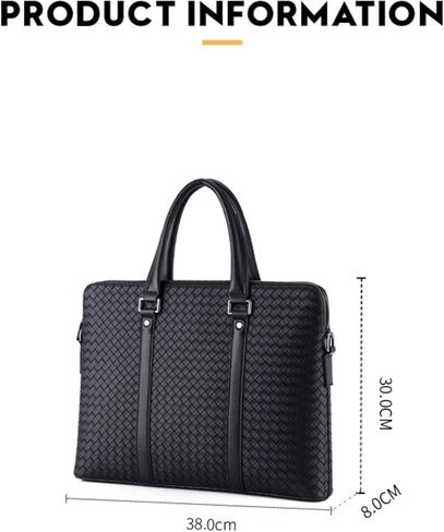laptop bag Laptop Bag Business Briefcase Gifts For Men Women Messenger Shoulder Bag With Strap 2-layered in Kuwait