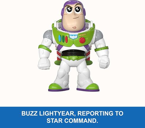 Buzz Lightyear, Toy Story Click Figs Action Toy with Pop-Up Move by Pixar in Kuwait