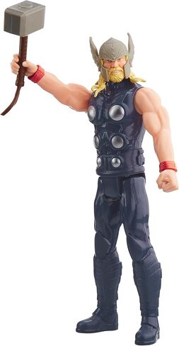 Marvel Avengers Titan Hero Series - 12" Thor Action Figure for Superheroes Role Play, Toys Avengers Action Heroes, Boys and Girls Ages 4 and Up in Kuwait
