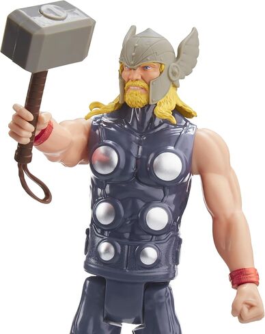 Marvel Avengers Titan Hero Series - 12" Thor Action Figure for Superheroes Role Play, Toys Avengers Action Heroes, Boys and Girls Ages 4 and Up in Kuwait
