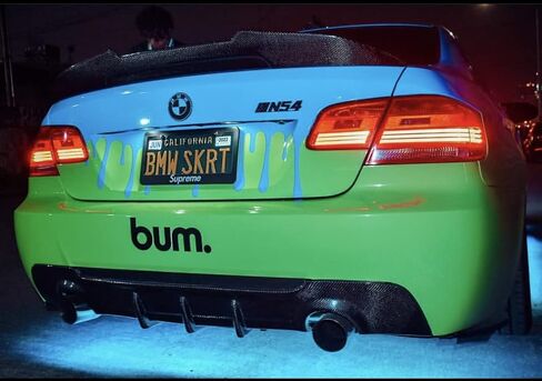 N54 Carbon Fiber Trunk Lid Emblem Logo Badge Compatible with BMW E92 E90 E93 335i 135i 535i 3 Series (Dry Matte Carbon Fiber), 646 in Saudi Arabia