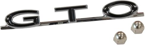 Inline Tube 1964-69 GTO Trunk Lid Emblem 3pc in Kuwait