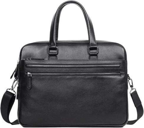 laptop bag Leather Briefcase for Men Laptop Crossbody Shoulder Messenger Bag Attache Case for Business Travel Work Lawyer in Kuwait