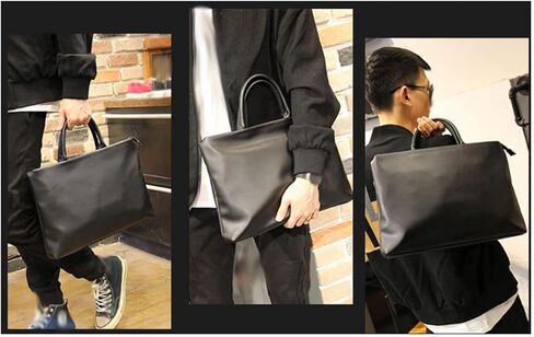 laptop bag Leather Briefcase for Men Laptop Computer Case Business Travel Work Messenger Cross Body Carrying Cases Totes in Kuwait