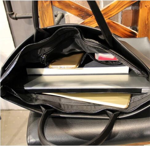 laptop bag Leather Briefcase for Men Laptop Computer Case Business Travel Work Messenger Cross Body Carrying Cases Totes in Kuwait