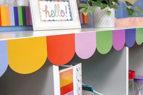 Teacher Created Resources Color Crush Scalloped Die-Cut Border Trim (TCR9370) in Saudi Arabia