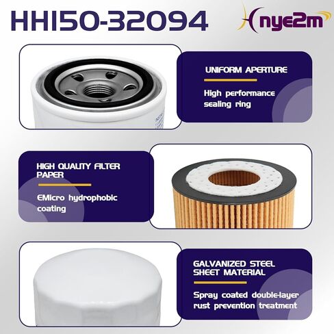 4 pcs HH150-32094 Oil Filter Replacement Compatible with Kubota BX2200D BX22D BX23D B2150 B2301 B2320 B2400 B1550 B1700 BX2660 BX2670 B20 B21 B26B2301 B2320 B2400 B2410Tractors in Saudi Arabia