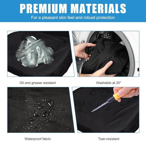 Car Seat Cover, Front Seat Protector, Universal Car Seat Cover for Front Seats, Workshop Seat Protector for Garage & Work, Black in Kuwait