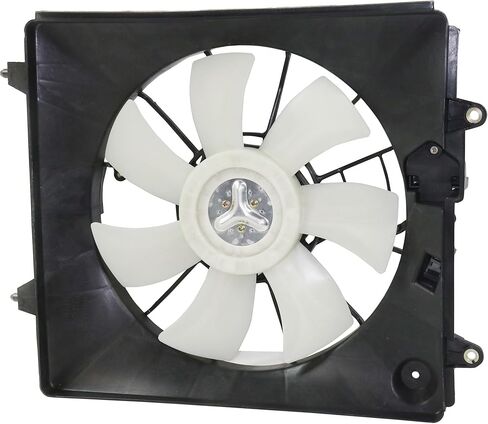 Garage-Pro Cooling Fan Assembly for 2007-2009 Honda CR-V (Set of 2, 12V, 1.6E+3 rpm, Plastic, Compatible with Vehicle) in Kuwait