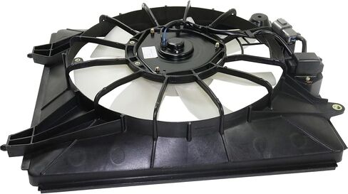 Garage-Pro Cooling Fan Assembly for 2007-2009 Honda CR-V (Set of 2, 12V, 1.6E+3 rpm, Plastic, Compatible with Vehicle) in Kuwait