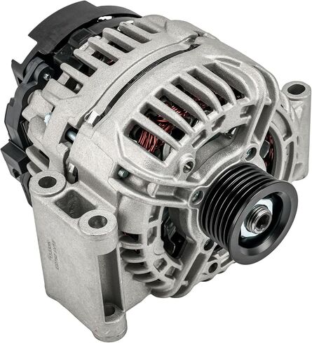 KAX New Alternator Fit for Mini: 2005-2006 Cooper Base, 2007-2008 Cooper 1600cc (Bosch Unit） 110Amp 12317550319 12317550997 12317559223 11333N 12317523897 AL0881X in Kuwait