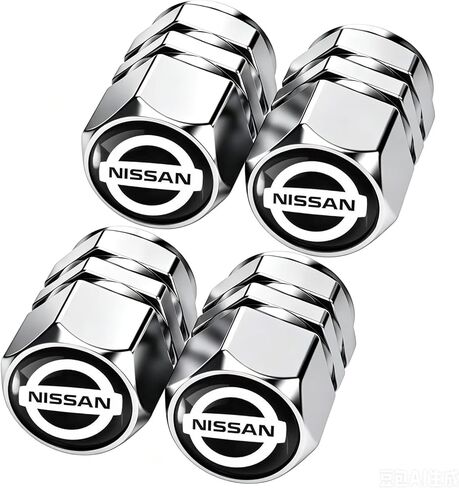 Tire Valve Stem Cap Cover for Mercedes-Benz Belt O-Ring Seal Corrosion Resistant.Tire Valve Stem Air Cap 4 Pack Silver in Saudi Arabia