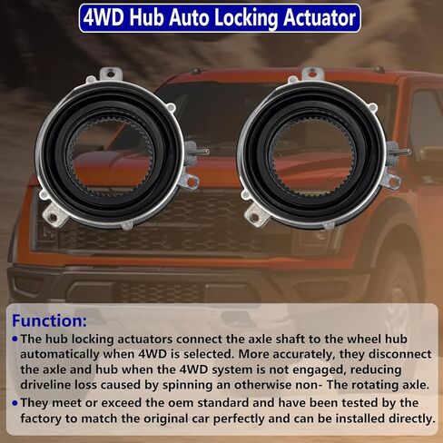 HL1Z-3C247-A 4Wheel Drive 4x4 4WD Hub Auto Locking Actuator for Ford F150 2016-2020 Ford Expedition 2016 2017 2018 Lincoln Navigator 2016-2018 Replacement for GL1Z-3C247-A in Saudi Arabia