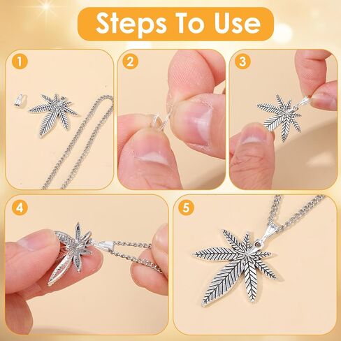 600 Pcs Pinch Bails for Jewelry Making, 7x3 mm Metal Pendant Clasps Jewelry Clasps for Necklace Bail Connector with Loop Charm Clasp Necklace Bracelet Pendant for DIY Craft in Kuwait