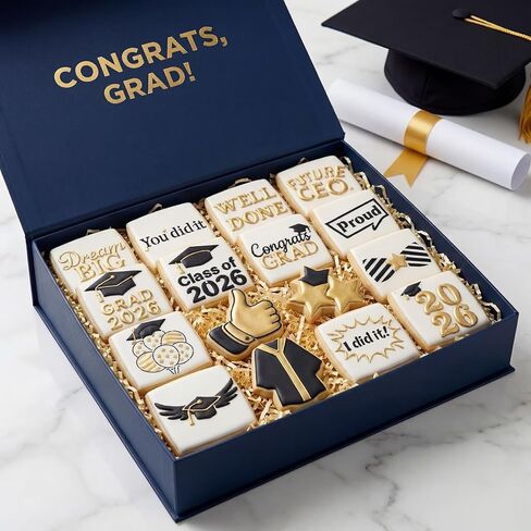 2026 Graduations Cookie Stencil for Beginner DIY Crafts Wall Canvas Paper Fabric Baking Party Decor (16) in Saudi Arabia