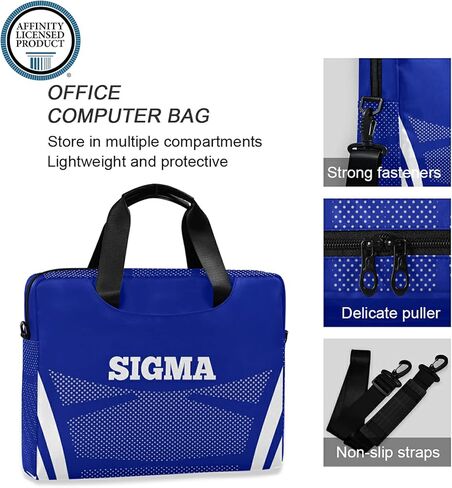 BBGreek Phi Beta Sigma Fraternity Paraphernalia - 1914 - Laptop or Tablet Case - Business Laptop Bag - Officially Licensed in Kuwait
