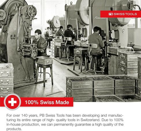 PB Swiss Tools Full BitBlock PB C6.709 with 10 C6 1/4" PrecisionBits | 100% Swiss Made | Bits can be pushed out sideways or upwards in Saudi Arabia