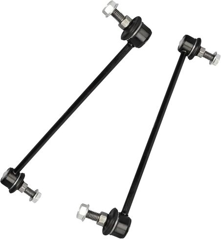 ALLCOMBO Sway Bar Link Front لـ 2012 2013 2014 Ford Focus، لـ Ford C-Max Escape Transit Connect، Mazda 3 Sport، فولفو S80 XC60 XC70 C30 مجموعة وصلات نهاية شريط التثبيت الأمامي، استبدال K750554 in Kuwait