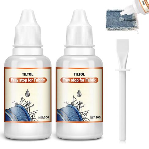 Fray Check for Fabric, Stop Fraying Fabric Sealer Prevents Fraying and Unraveling Edge Sealing Dries Clear Soft and Flexible for DIY Sewing and Crafts in Saudi Arabia