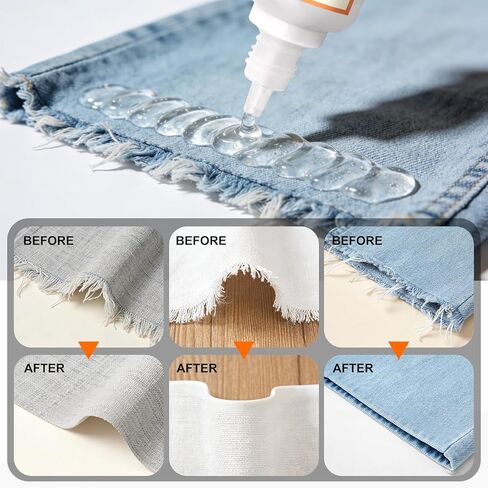 Fray Check for Fabric, Stop Fraying Fabric Sealer Prevents Fraying and Unraveling Edge Sealing Dries Clear Soft and Flexible for DIY Sewing and Crafts in Saudi Arabia