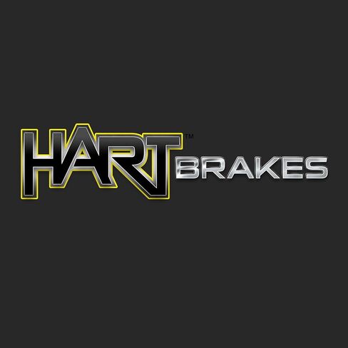 Hart Brakes Front Rear Brakes and Rotors Kit |Front Rear Brake Pads| Brake Rotors and Pads| Ceramic Brake Pads and Rotors |fits 2020-2021 Jeep Gladiator in Saudi Arabia