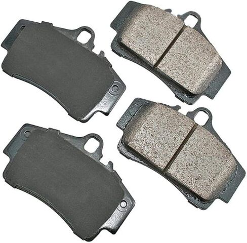 Akebono EUR738 Euro Ultra Premium Ceramic Disc Brake Pad Kit, GREY in Kuwait
