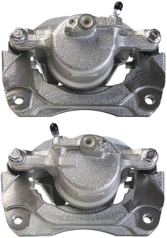 AutoShack Front Brake Rotors, Ceramic Pads & Calipers for Toyota, Sienna 2004-2010 Camry 2005-2006 Avalon 2005-2007, FWD AWD V6 3.0L 3.3L 3.5L - Coated - ArmorStop - 11.65" (296 mm), 5-Lug in Kuwait