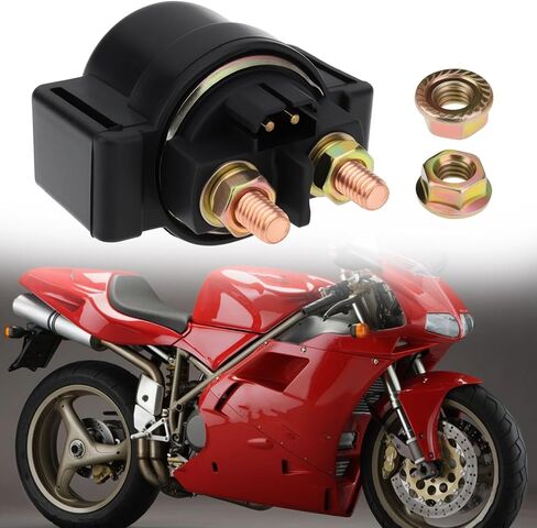 SING F LTD Motorcycle 12V Starter Relay 39740011A Compatible with Cagiva Compatible with Ducati in Kuwait