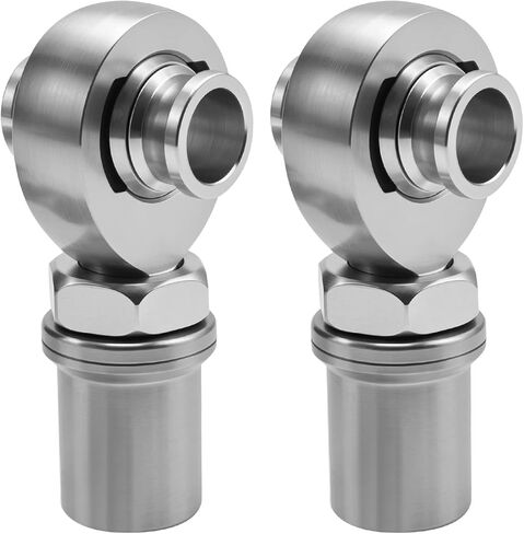 MDEOOSKY 1 Pair 7/8"-14 Heim Joint Rod End Kit, Replacement for Steering and Suspension Systems, Fits 1.5" OD Tubing, Includes Spacers and Lock Nuts in Kuwait