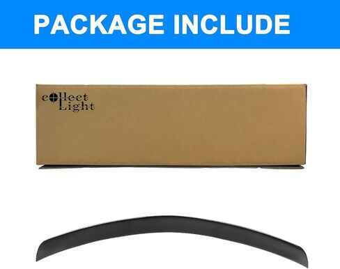 Rear Spoiler Wing for Mercedes Benz W204 C Class 4 Door Sedan C180 C200 C250 C300 C350 C63 2008 2009 2010 2011 2012 2013 2014 AMG Style Tail Trunk Wing Lip Glossy Black in Saudi Arabia
