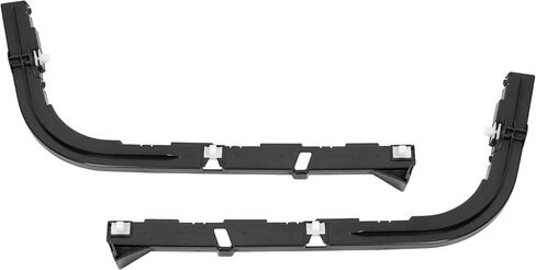 ALMULOO Rear Bumper Bracket Compatible with 2008-2023 Dodge Challenger Replacement for CH1142115 CH1143115 68024341AF 68024340AF Driver & Passenger Side Pair Black Plastic(ABS) in Kuwait