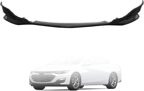 Front Bumper Lower Cover Lip Protector Compatible with 2019 2020 2021 Chevy Malibu Black in Saudi Arabia