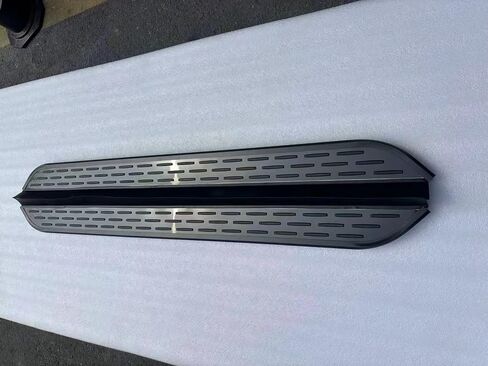 2 pcs fit for Toyota Corolla Cross 2022-2026 Running Board Side Step Nerf Bar Aluminium Black (with Brackets) in Kuwait