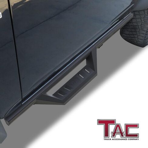 TAC Sidewinder Running Boards Fit 2021-2026 Ford Bronco 2 Door 4" Drop Side Step Nerf Bar Rocker Slider Exterior Accessories 2pcs in Kuwait