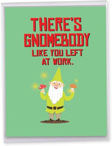 The Best Card Company - Jumbo Retirement Card from All of Us (8.5 x 11 Inch) - Big Group Notecard for Retiree - J5651ERTG-US in Kuwait
