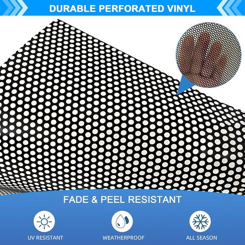 Rear Window Decal for Trucks, 65" x 17" Black and White American Flag Back Window Graphic, See-Through Perforated Vinyl Truck Window Decal, Fits Most Pickup Trucks, Patriotic Rear Window Graphic in Saudi Arabia