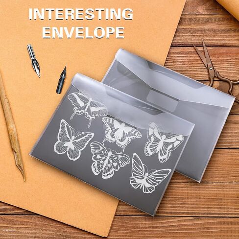 Crtiin 48 Pcs Bulk Stamp and Die Storage Bag and Rubber Magnetic Magnet Sheet Clear Resealable Storage Pockets Stamp Stencil Envelope Case Magnetic Pages for Dies Cutting in Kuwait