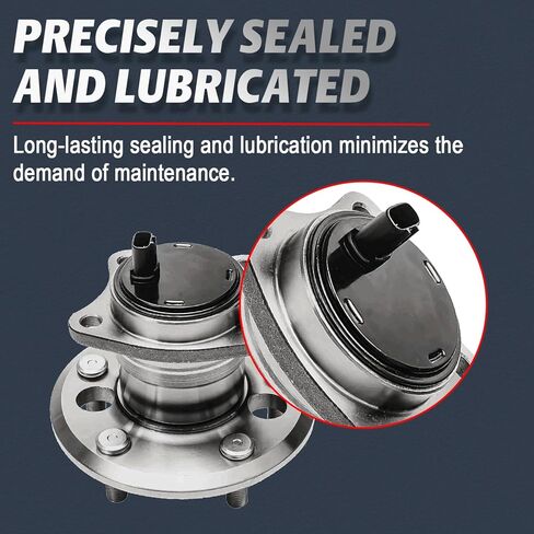 ALLCOMBO Rear Left Side Wheel Bearing Hub for 2002 2003 2004 2005 2006 2007 2008 2009 2010 2011 Toyota Camry, 2005-2009 2010 2011 2012 Toyota Avalon, for Solara, Lexus ES330 ES350 Replacement, 512206 in Saudi Arabia