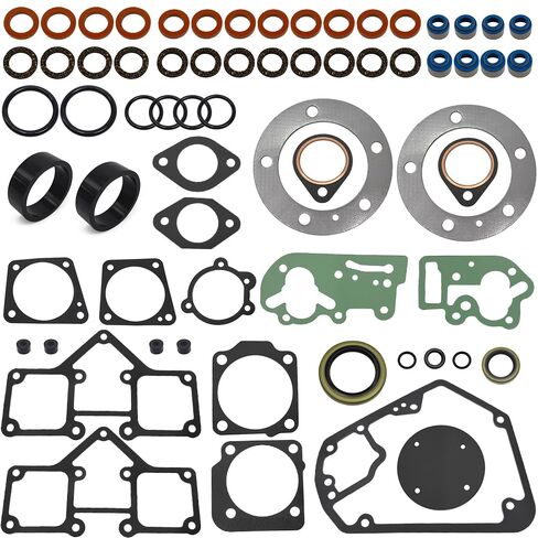 69 PCS Top and Bottom End Kit for Harley Electra Glide Sport Glide Super Glide Wide Glide Fat Bob 1966-1984 in Kuwait