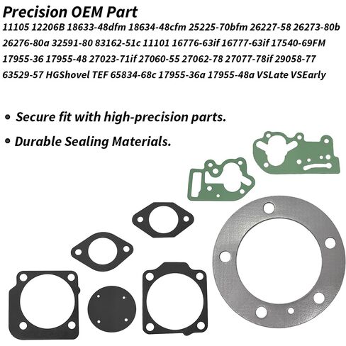 69 PCS Top and Bottom End Kit for Harley Electra Glide Sport Glide Super Glide Wide Glide Fat Bob 1966-1984 in Kuwait